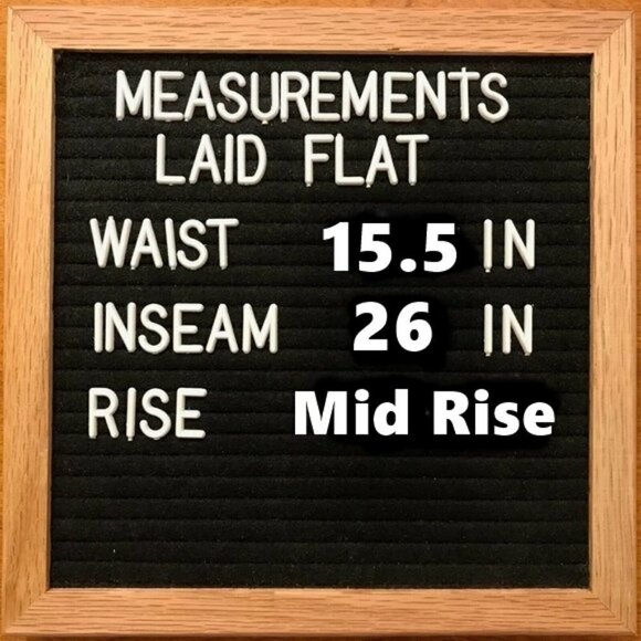 𝅺just Black Jeans 26 Distressed Destroyed Raw Cuff - Picture 4 of 8